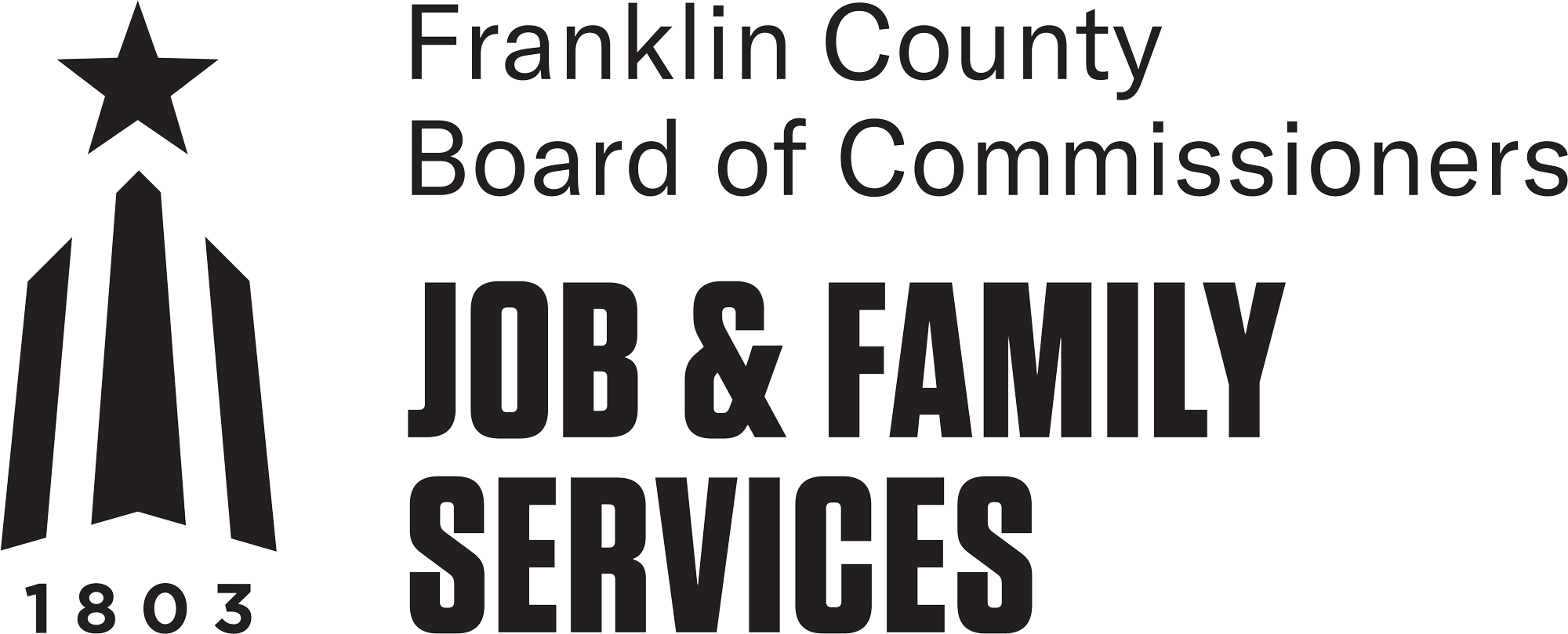 Franklin County Board of Commissioners Job & Family Services logo