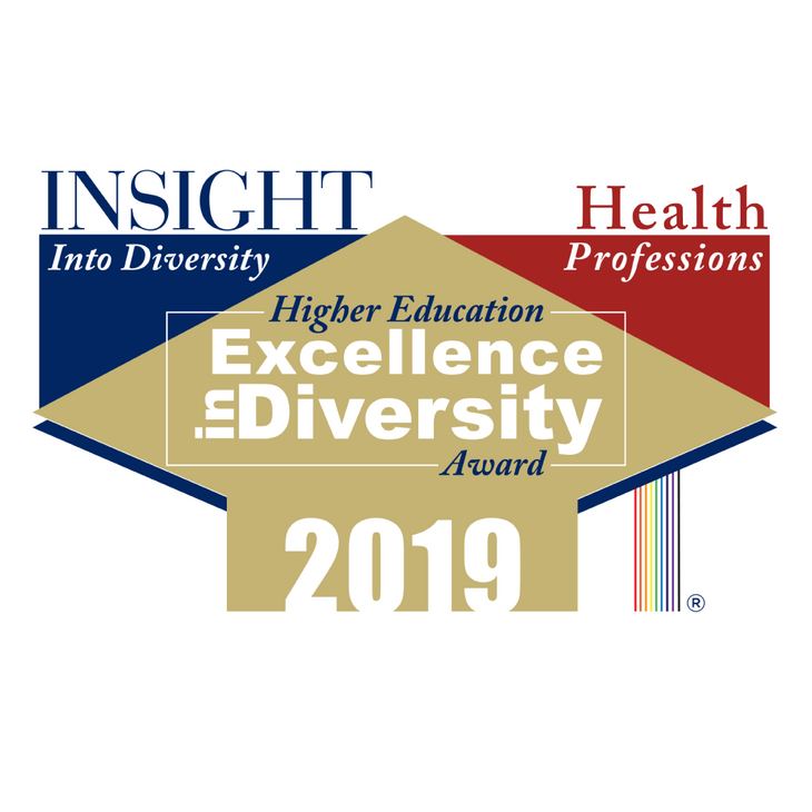 Insight Into Diversity 2019 Health Professions Higher Education Excellence in Diversity (HEED) Award logo