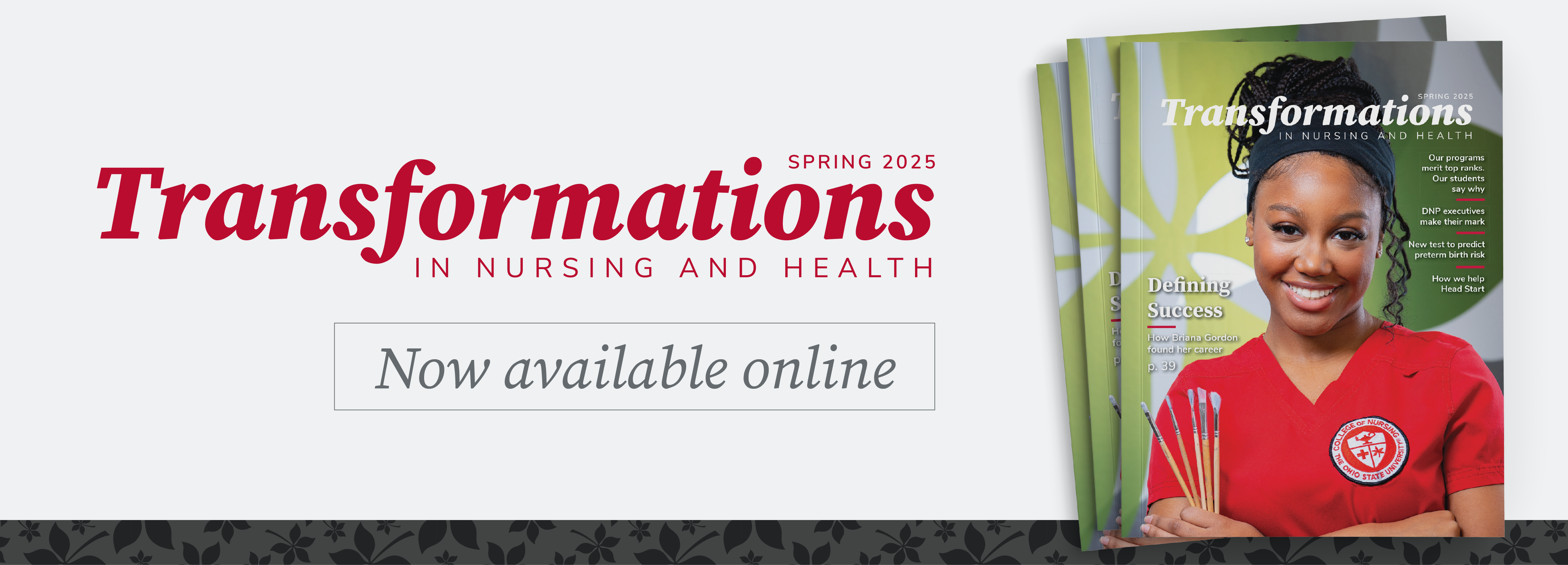 Spring 2025 Transformations in Nursing and Health