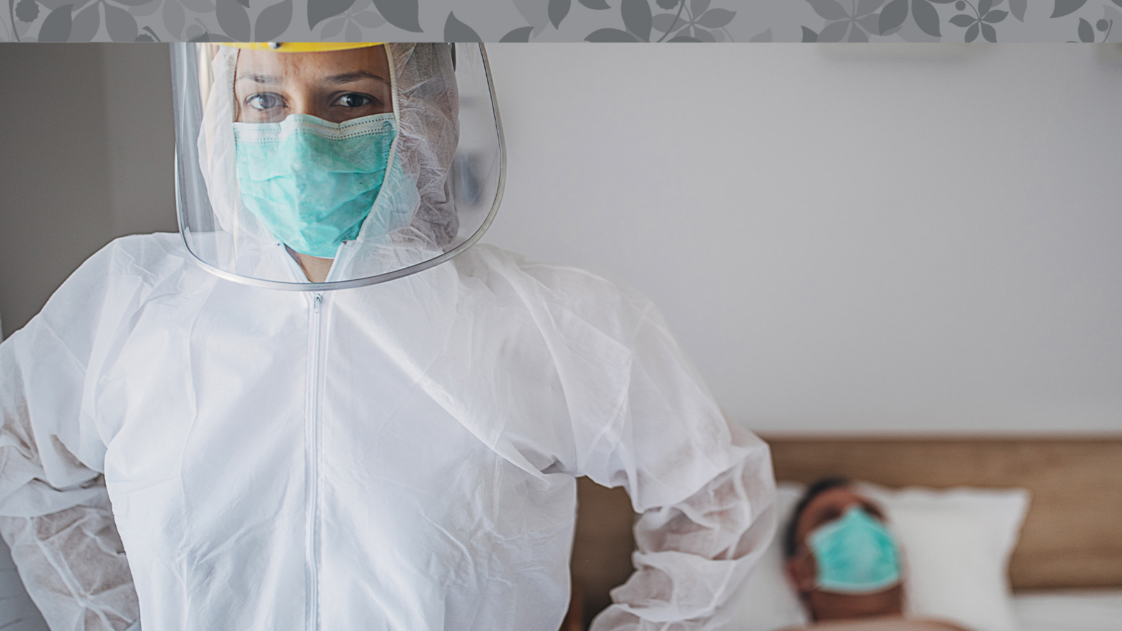 medical provider wearing personal protective equipment