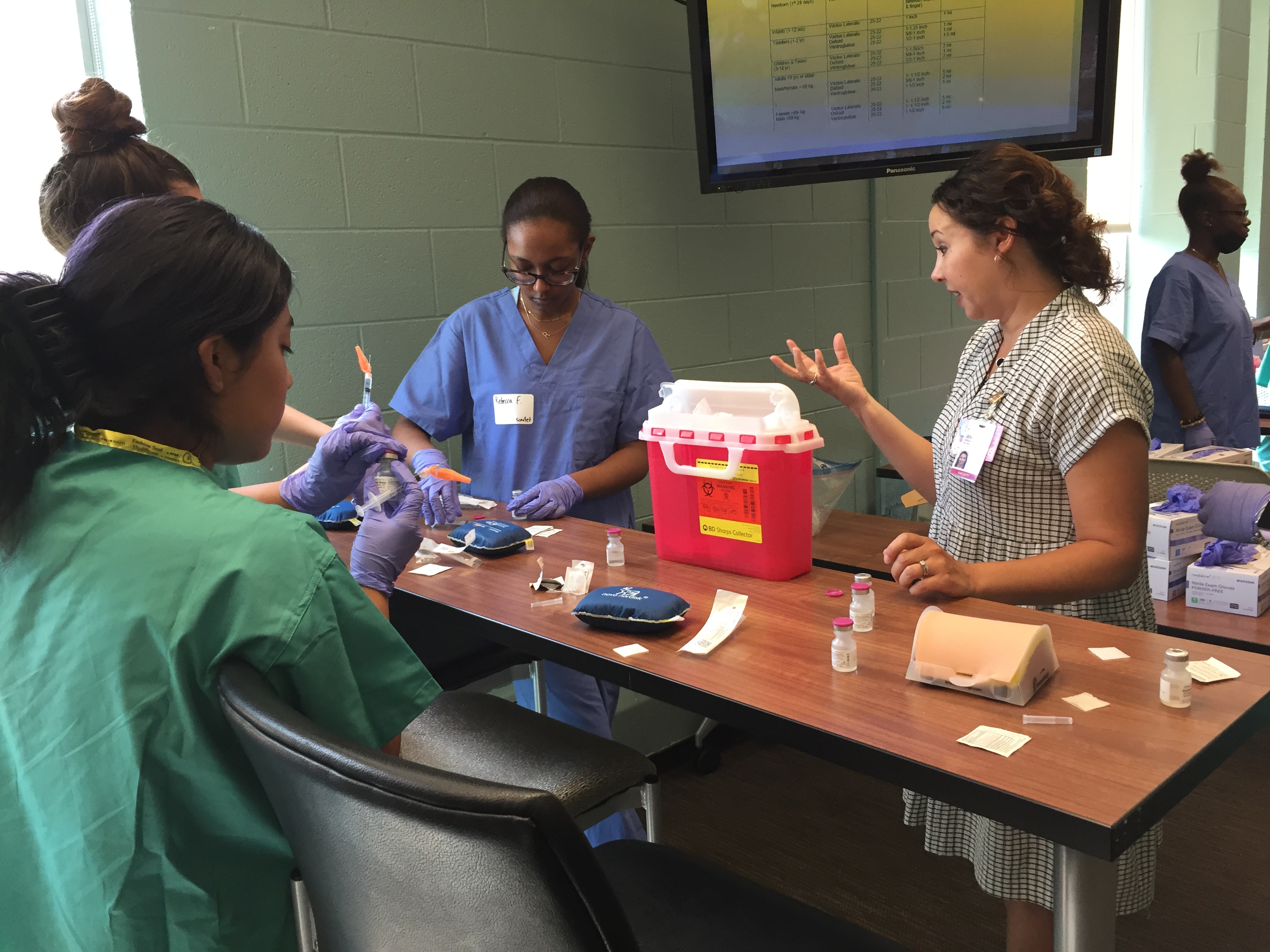 students at the Summer Institute for Future Nurses