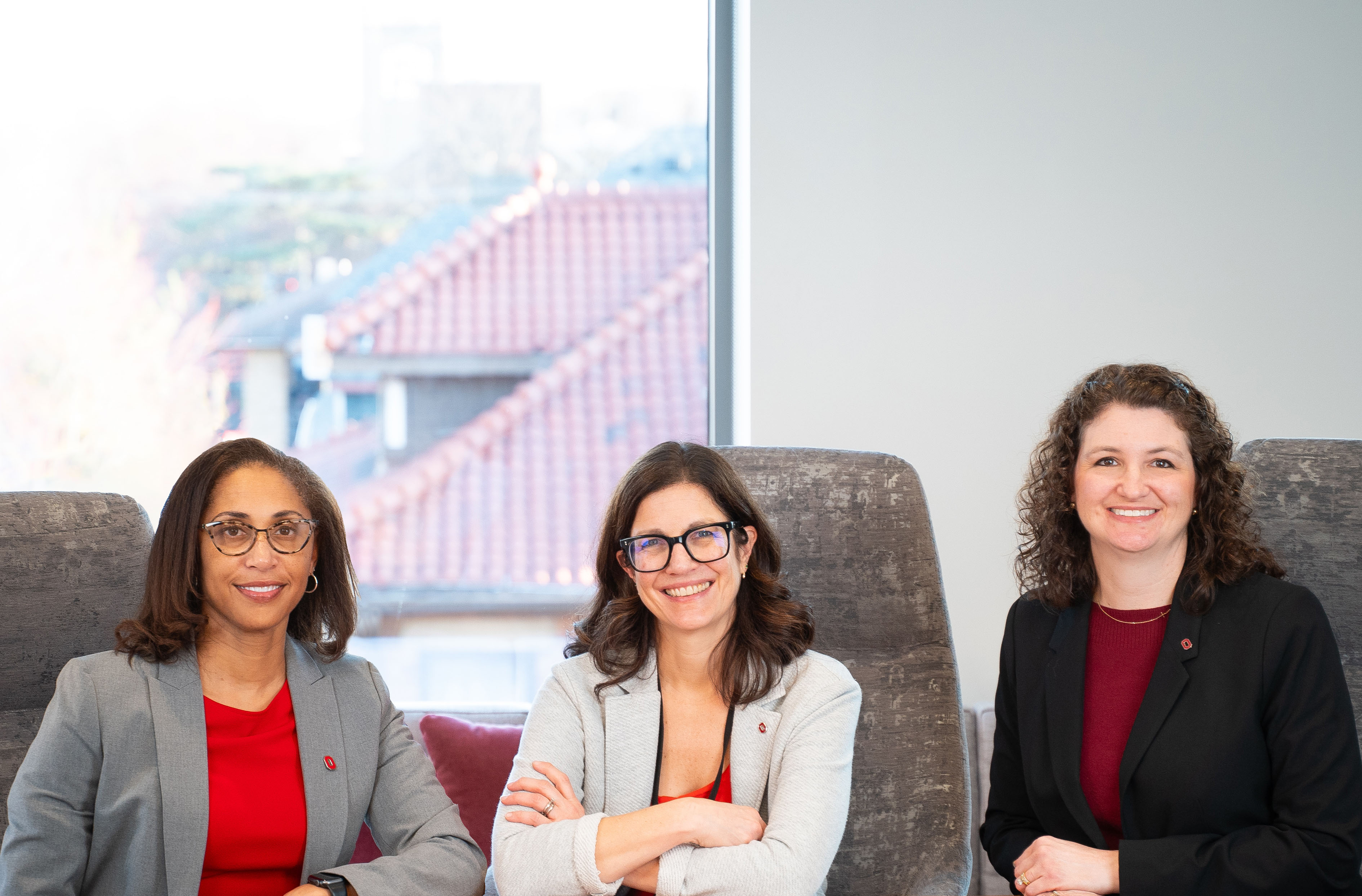 From left: Stephanie Hosley, Susie Breitenstein and Marliese Nist