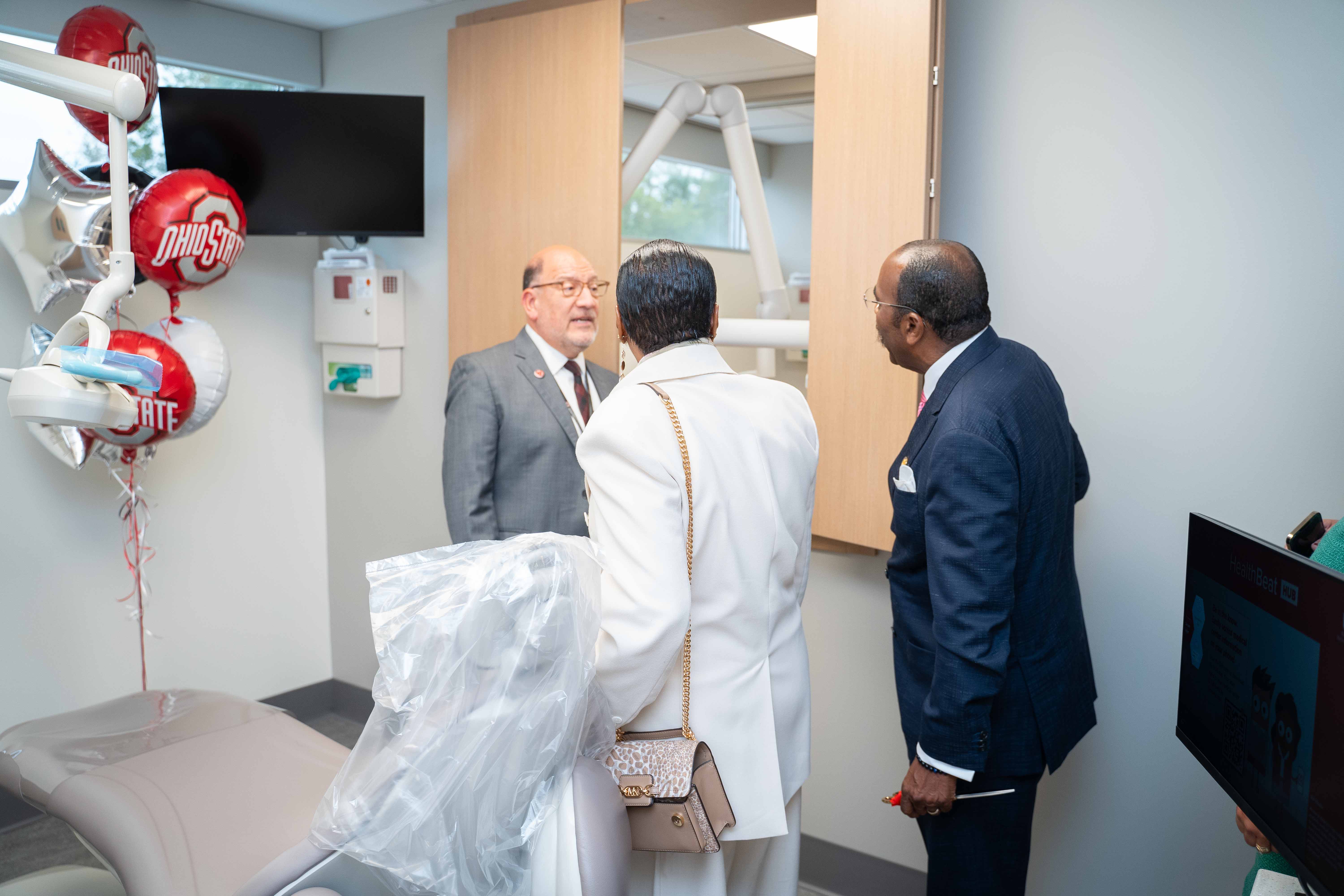 Touring the new dental clinic at Total Health Care Center