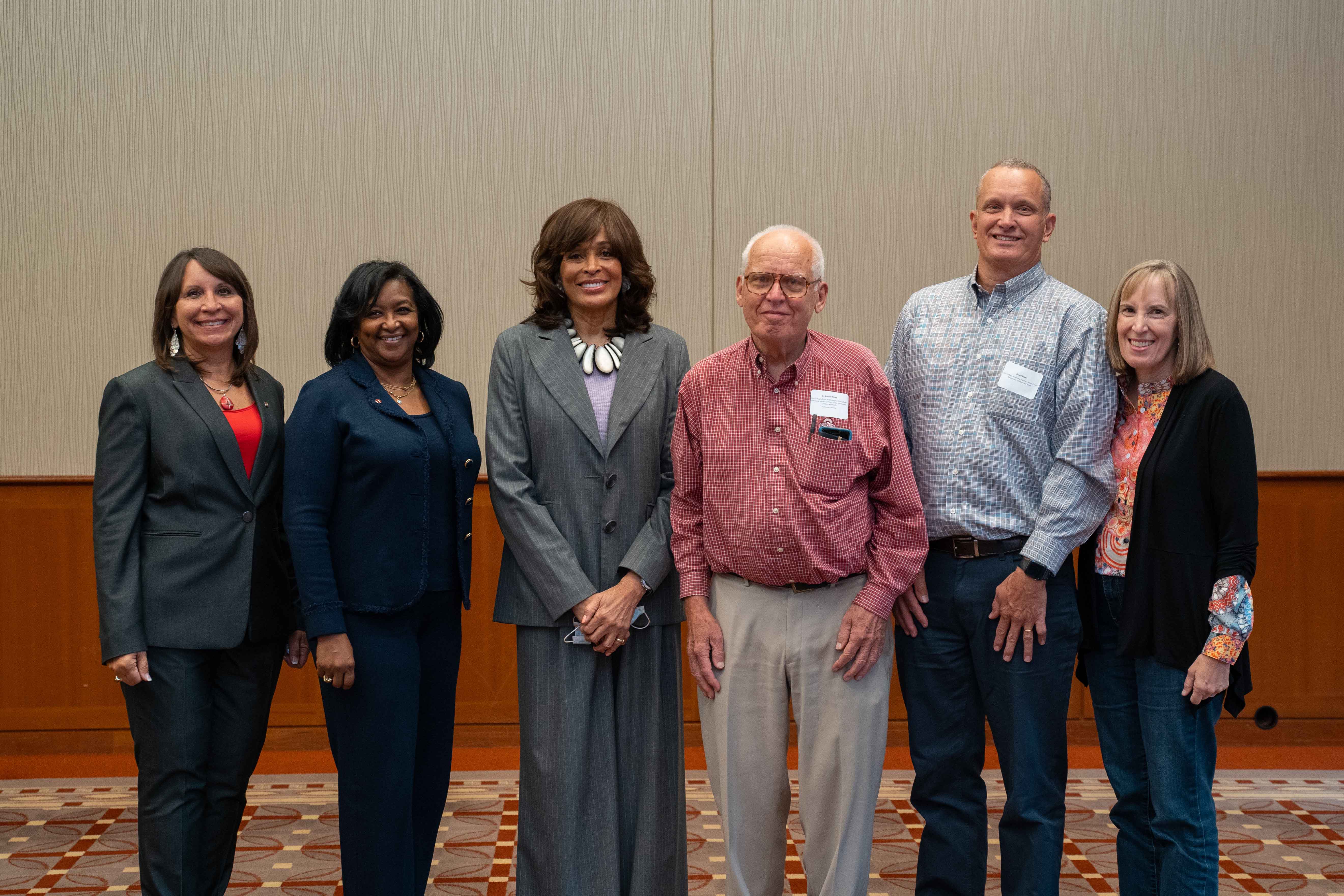 Faye Wattleton with Dean Melnyk, Karen Patricia Williams and the Pitzer family