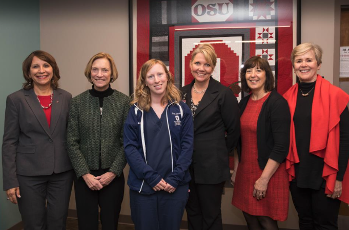 Bernadette Melnyk, Kay Wolf, Sinead Yarberry, Wendy Bowles, Cindy Anderson and Margaret Graham.