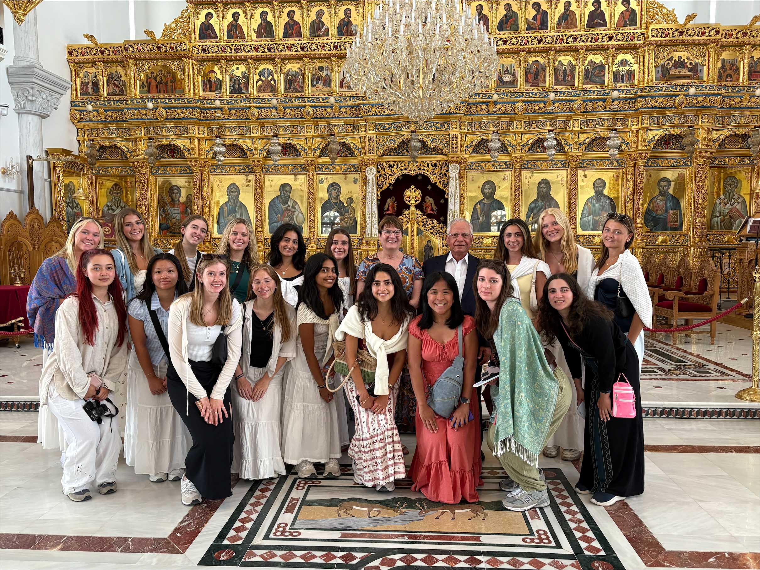 College of Nursing Cyprus group, spring 2025