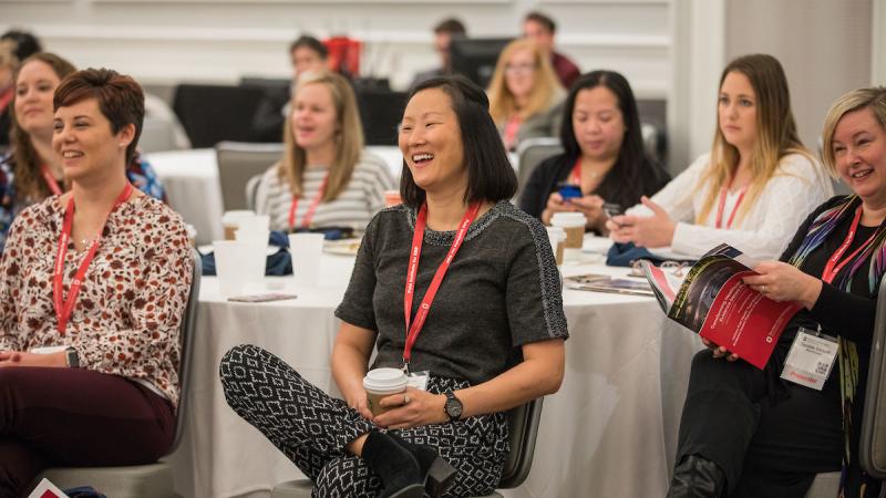 attendees listening to speaker at 2019 EBP summit