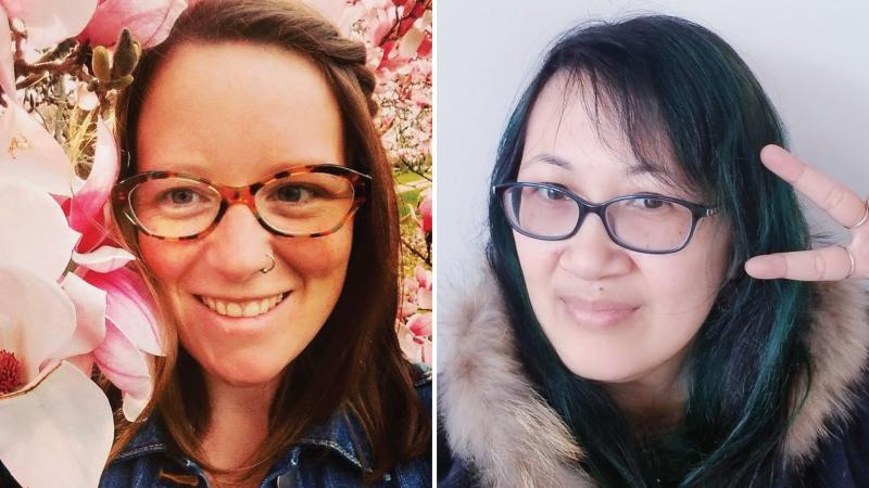 portraits of Jessica Sherman and Melissa Wong