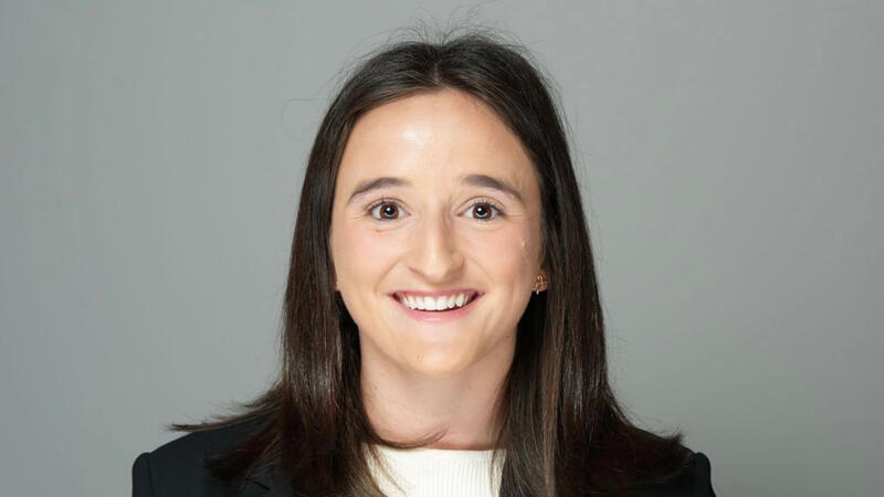 ashley khatib smiles for portrait photo