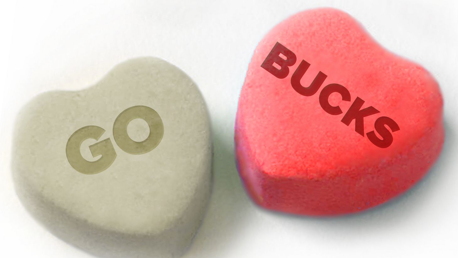 Go Bucks Heart Candy