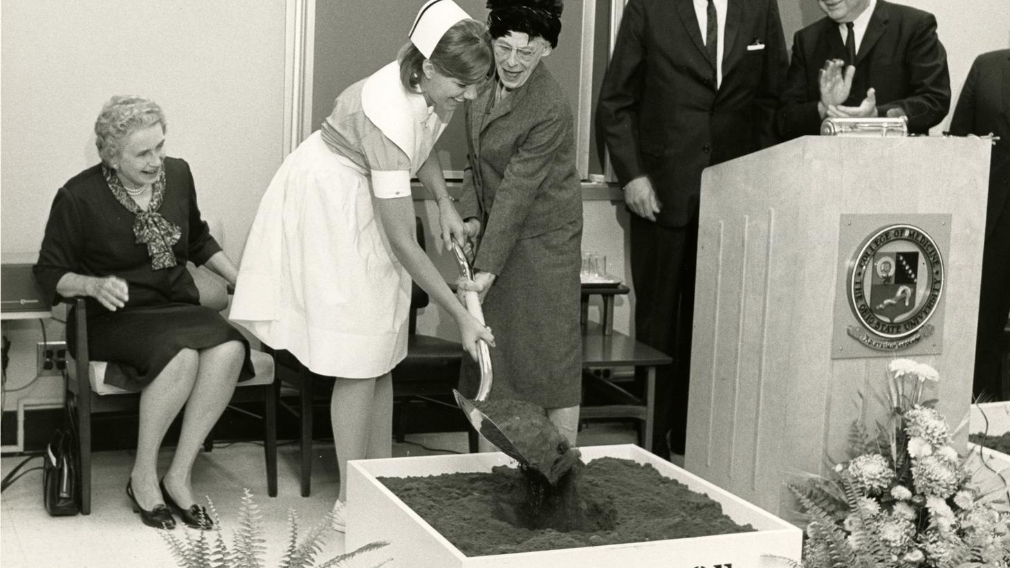 groundbreaking of Newton Hall