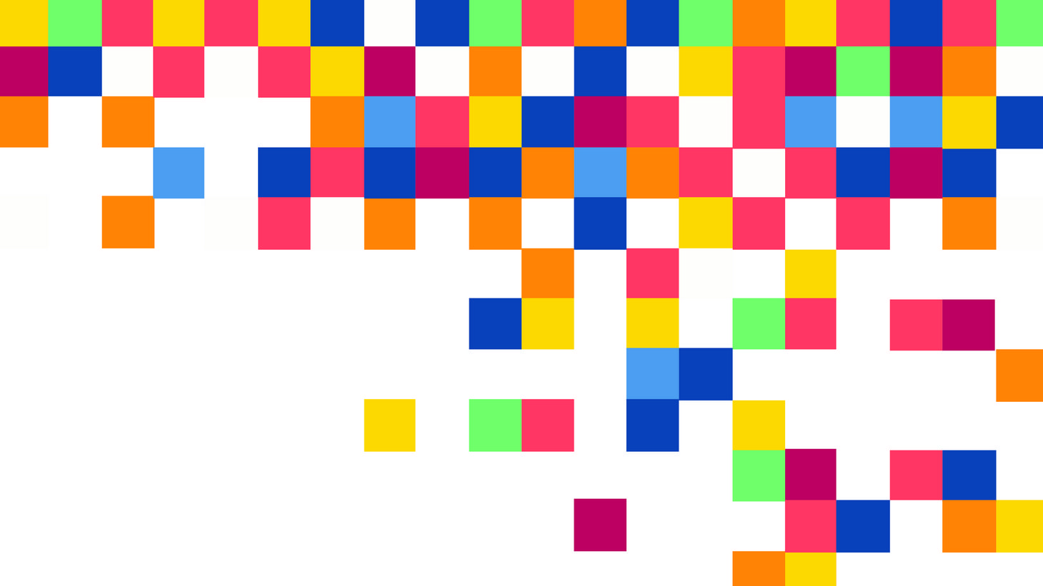colored block pattern