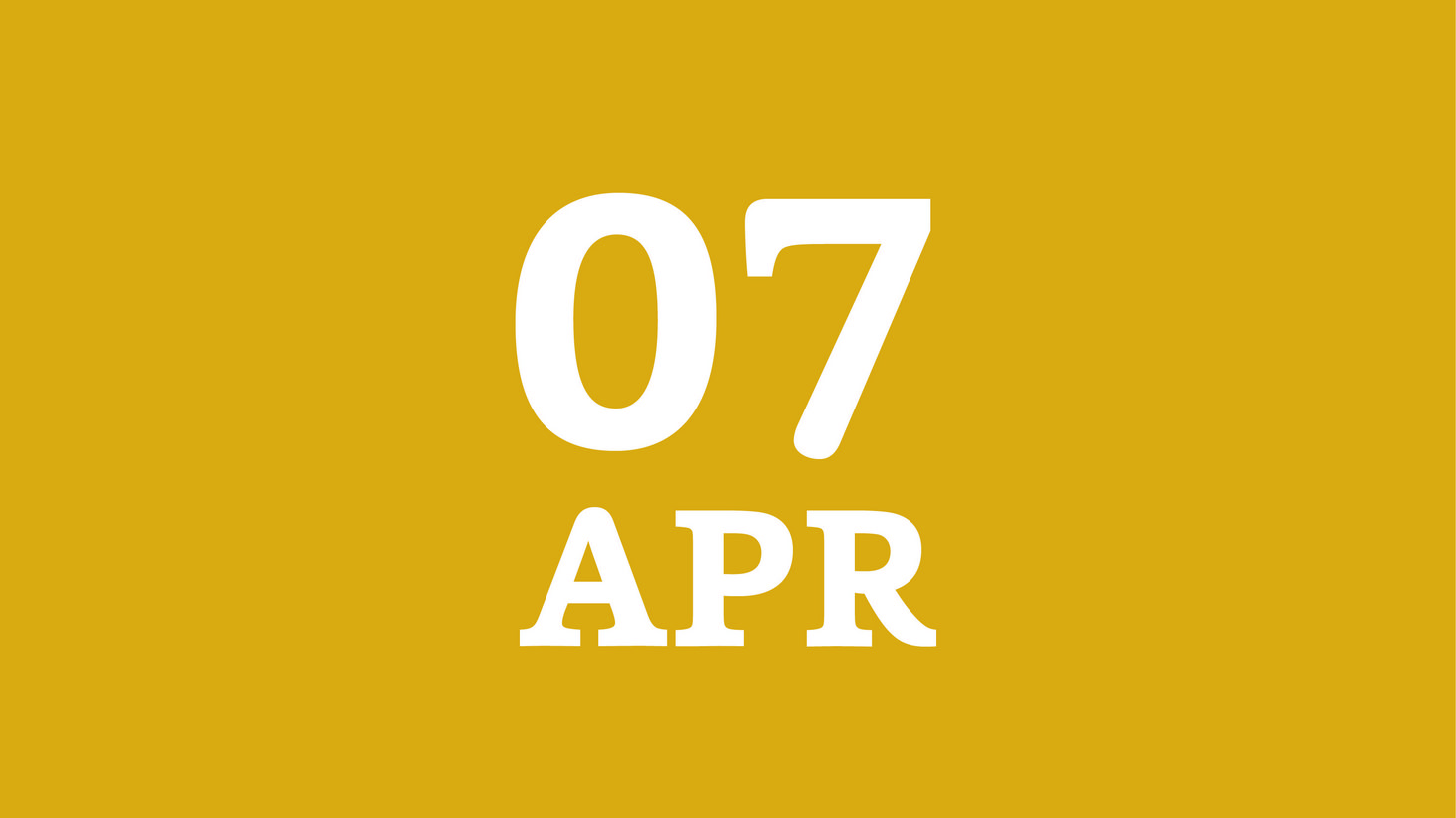 April 7