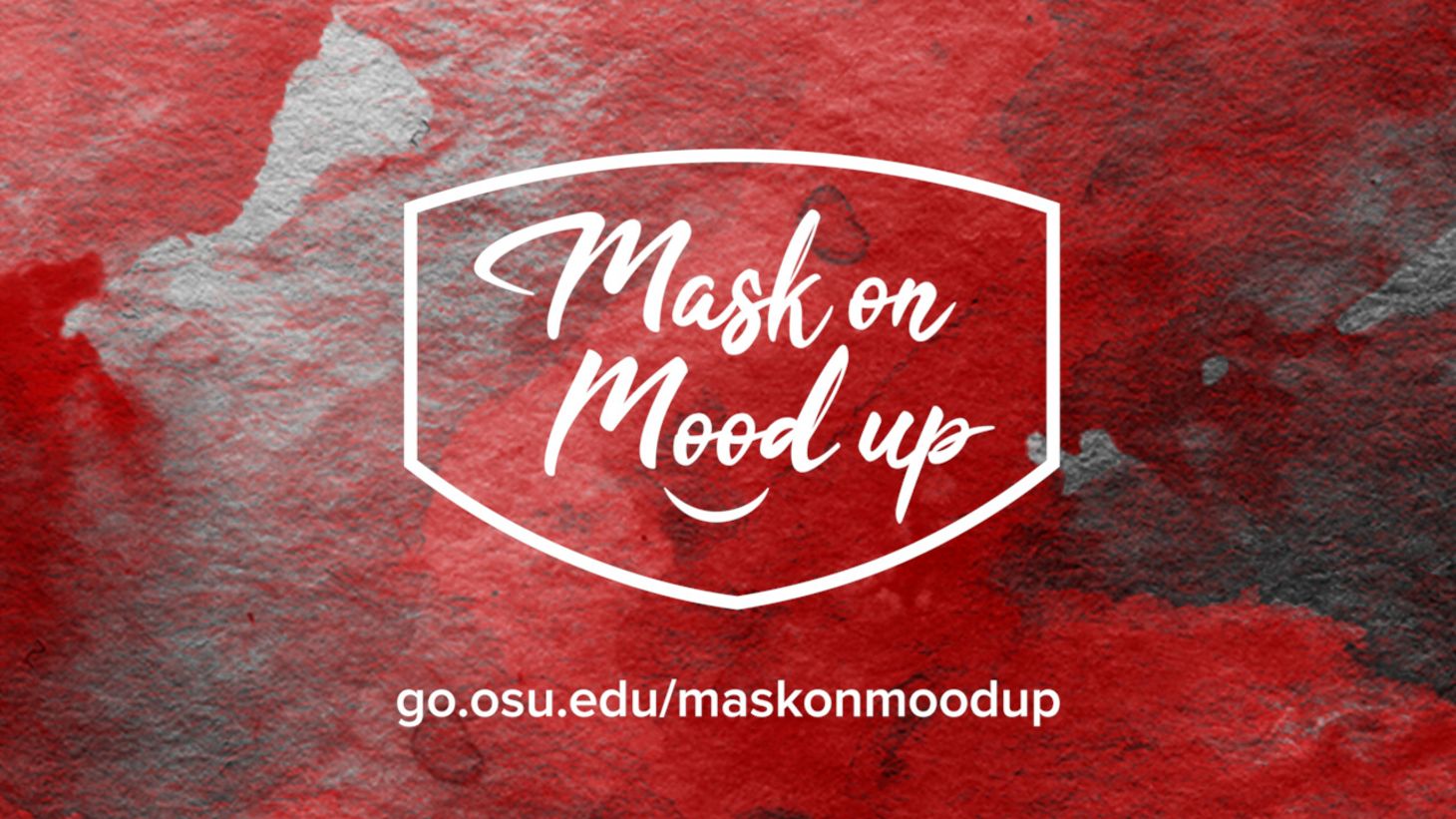 Mask On/Mood Up static graphic