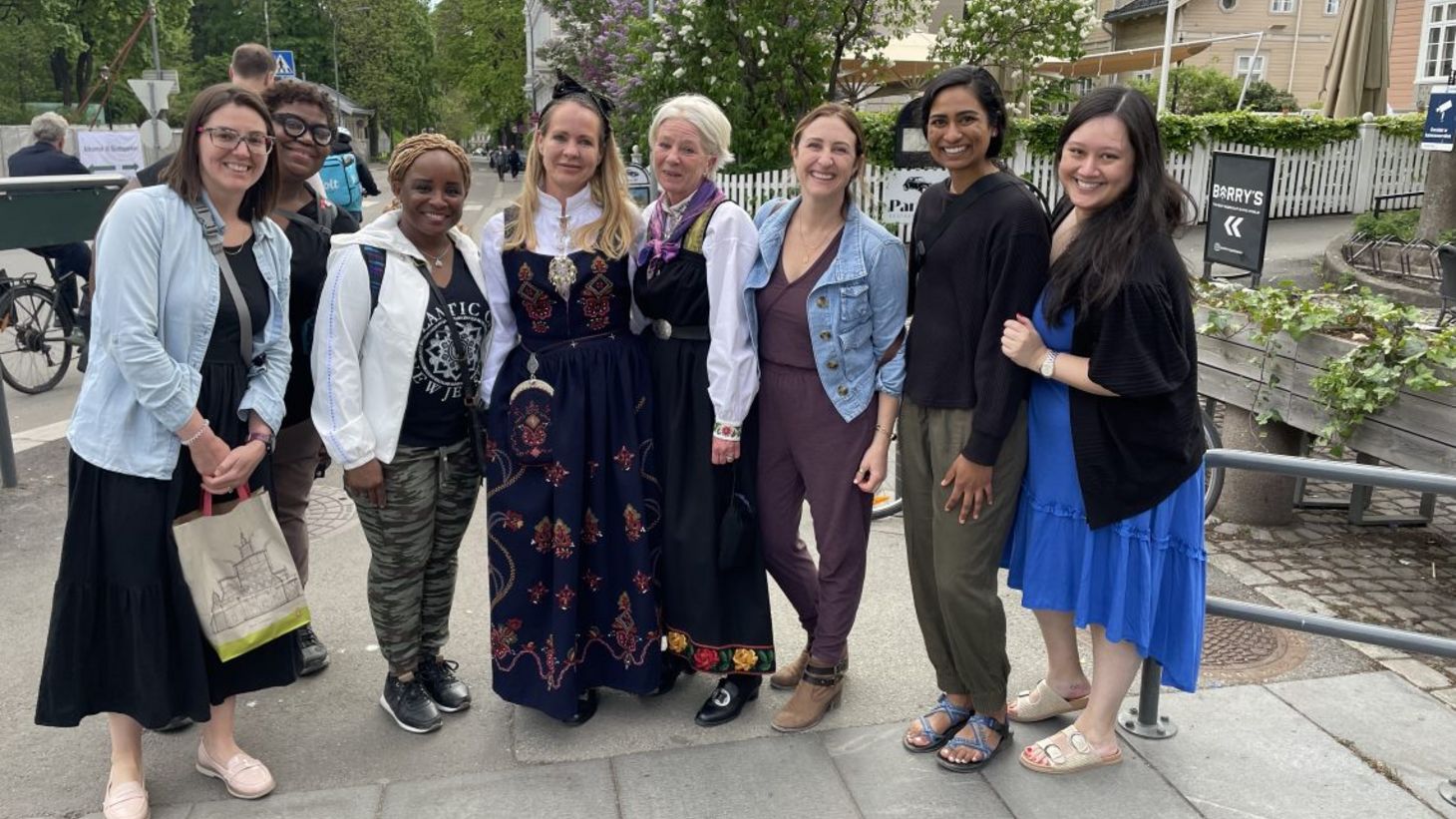 College of Nursing students studying abroad