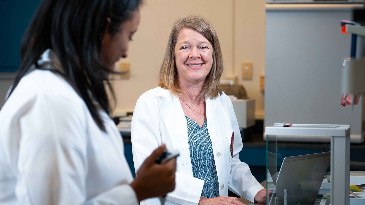 Jodi Ford in research lab