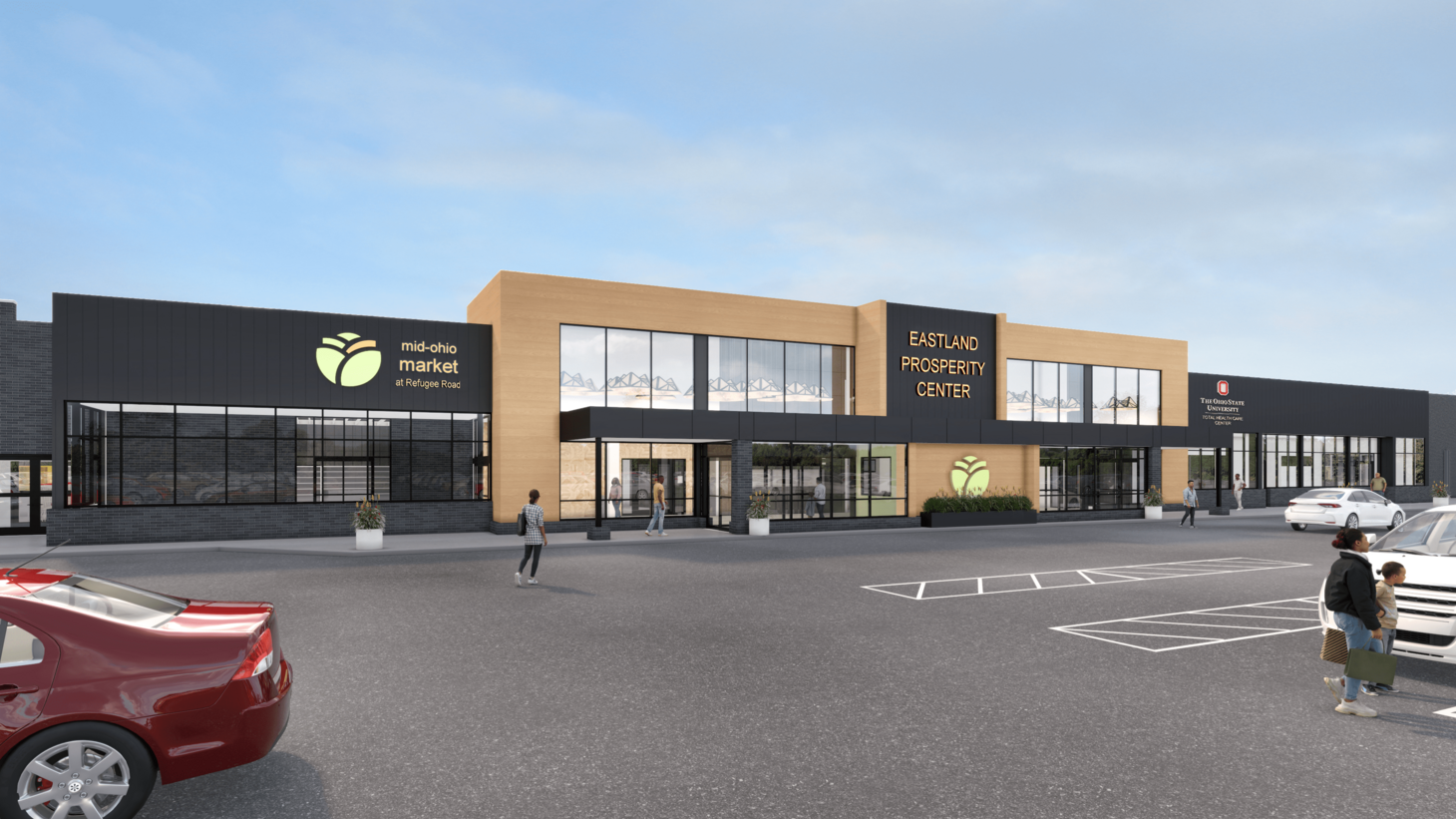 Rendering of Eastland Prosperity Center