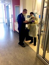 nurses doing virtual rounds