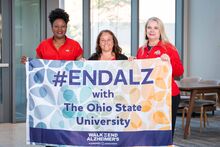Walk to End Alzheimer's Ohio State team leads