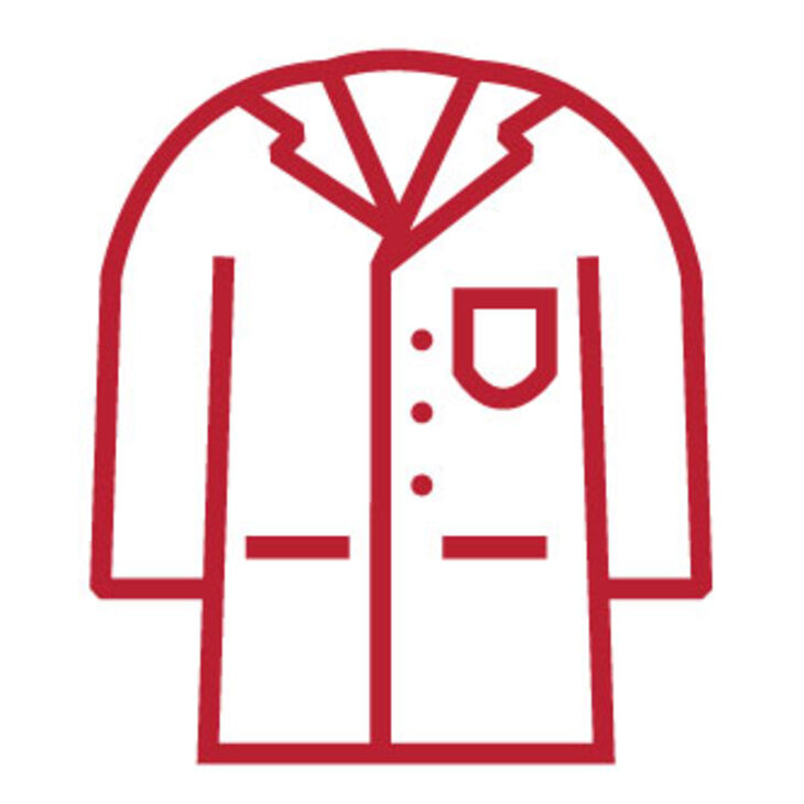 lab coat icon