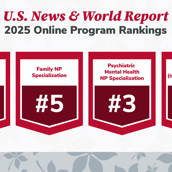 2025 online program rankings graphic