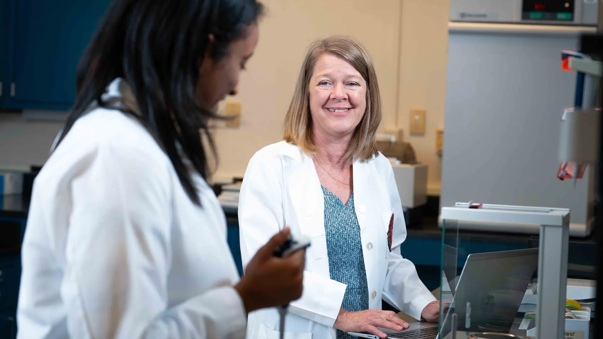 Jodi Ford in research lab