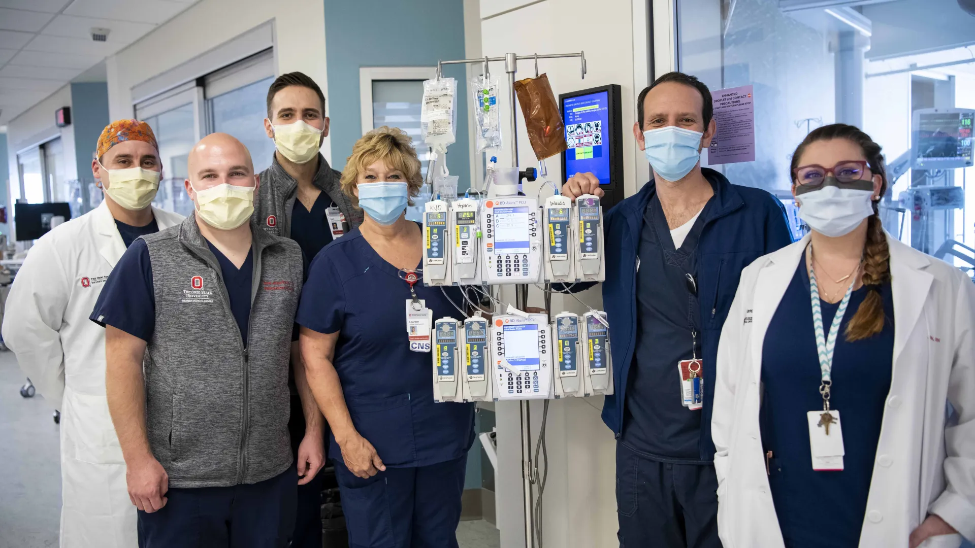 photo of Anthony Adams, Hunter Jefferis, Levi Wynn, Laureen Jones, John Byerly, Anne Pontillo