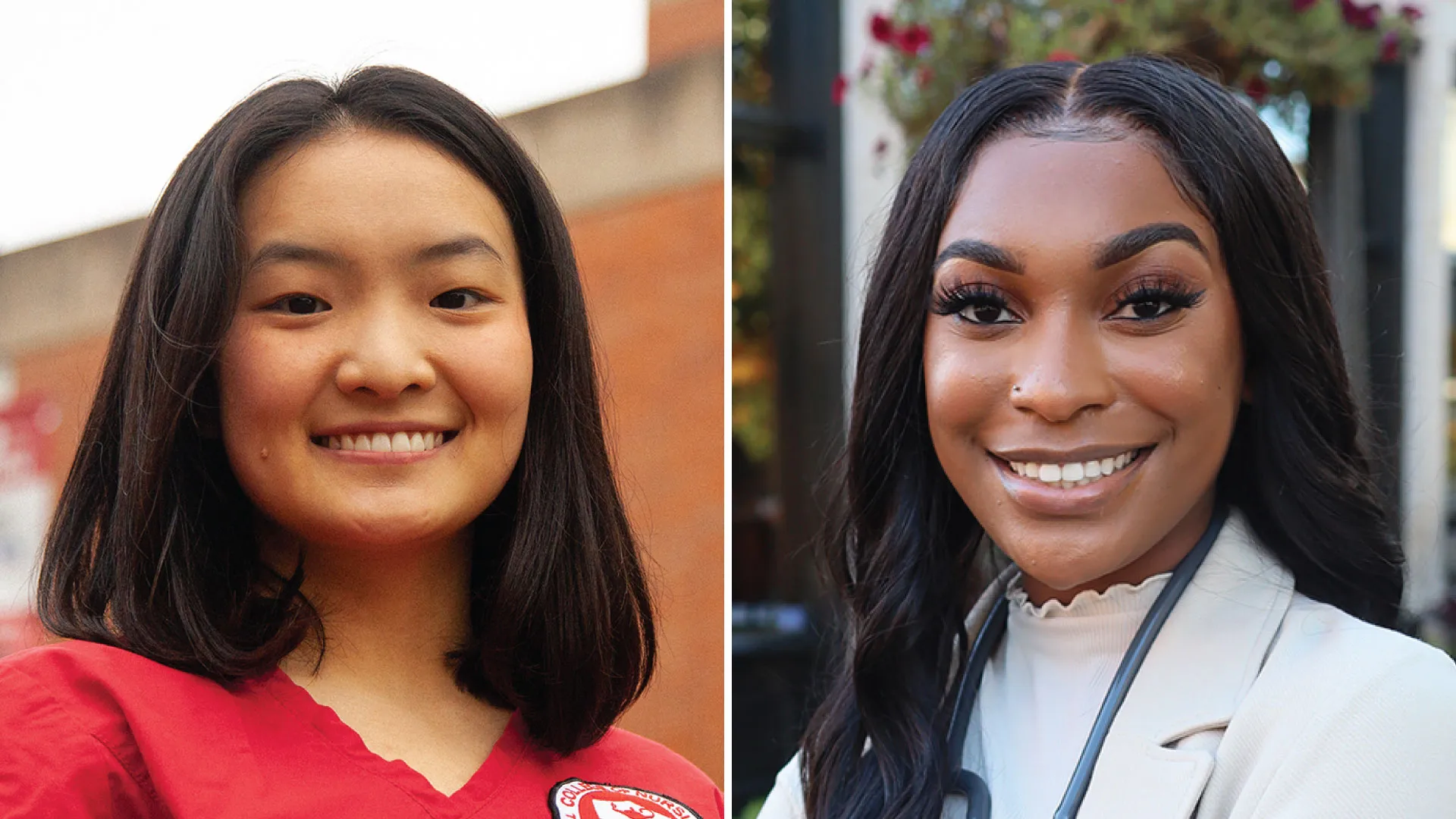 Yang Du and Faith Metlock