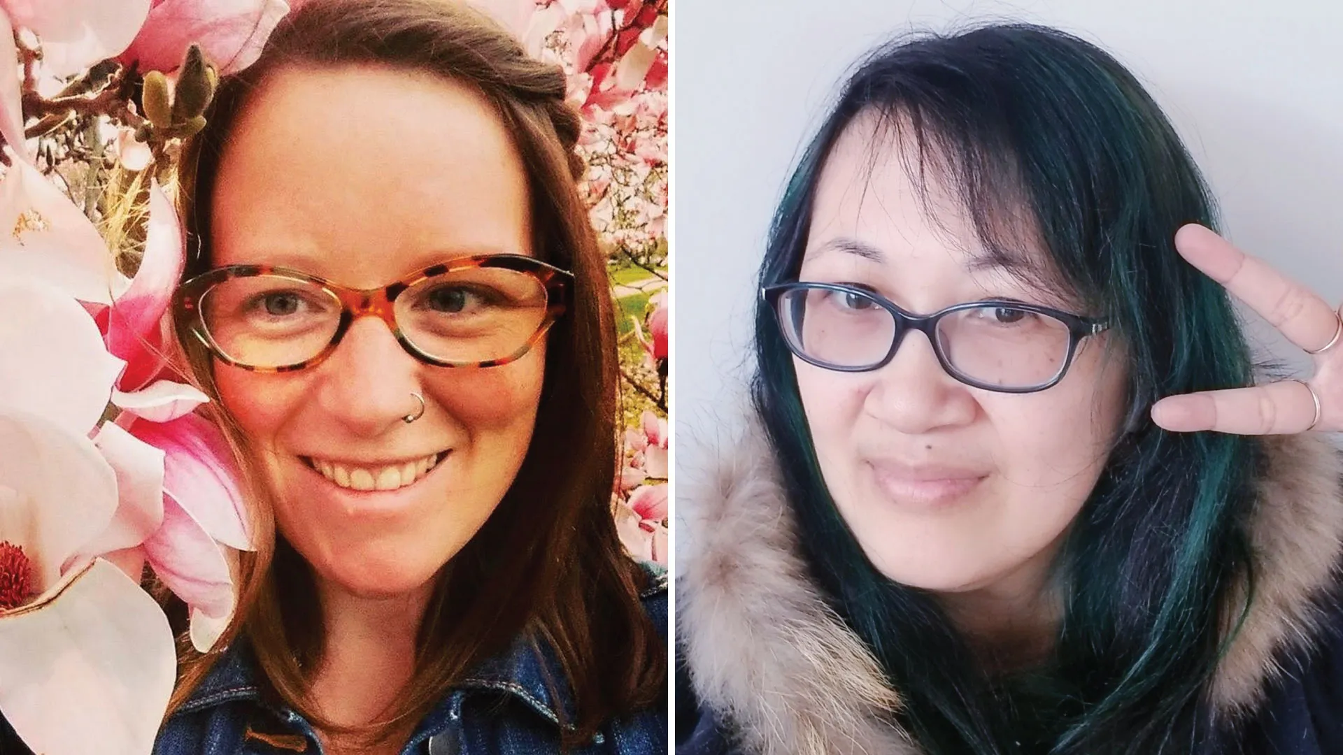 portraits of Jessica Sherman and Melissa Wong